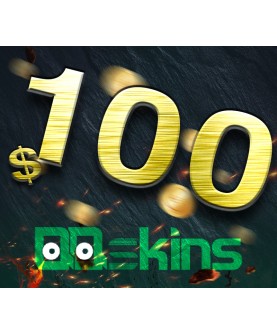 QQSkins $100 Wallet Card Key GLOBAL